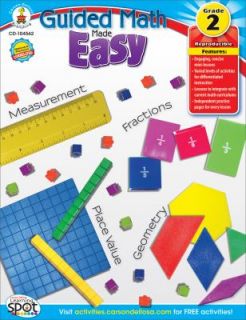   Math Made Easy, Grade 2 by Krista Fanning 2012, Paperback