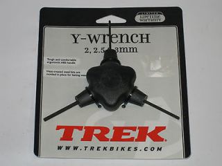 Trek 3 way Y wrench   2mm/2.5mm/3mm   NIB