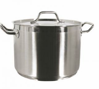   POT with LID   18/8 STAINLESS INDUCTION READY COMMERCIAL COOKWARE