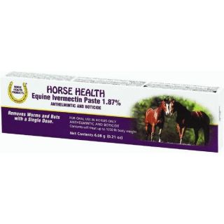 Horse Health Equine Ivermectin Paste 1.87%   DeWormer 100503595