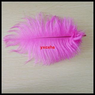 10pcs ostrich feather 6 8 inches15 20cm colour optional