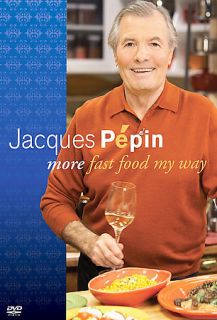 Jacques Pepin   More Fast Food My Way DVD, 2009, 3 Disc Set