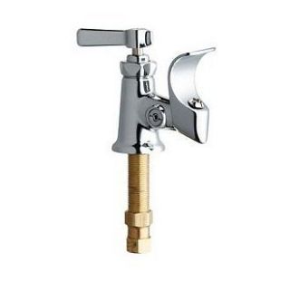 Chicago Faucets 748 244CP Brass Head Drinking Fountain w Lever Handle 