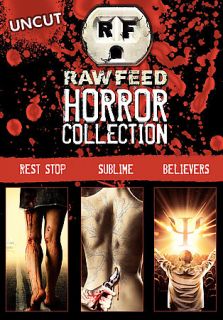 Raw Feed Horror Collection DVD DVD, 2008, 3 Disc Set
