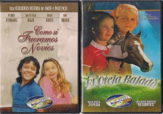 Pedrito Fernandez 8 Peliculas 7 DVDs NEW Mochila Azul / Delincuente 