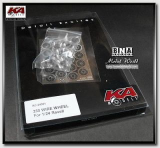 KA Models 1/24 Ferrari 250 Wire Wheel for Revell kit KC 24001