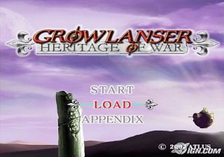 Growlanser Heritage of War Sony PlayStation 2, 2007