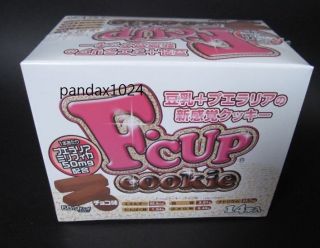 2x F Cup Cookies NEO BREAST UP Chocolate JP 14 Pcs