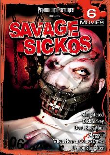 Savage Sickos   6 MoviePack DVD, 2006, 2 Disc Set