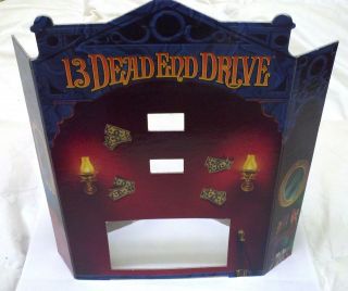  END DRIVE Replacement Game 3 D Cardboard Mansion Middle Fireplace 1993