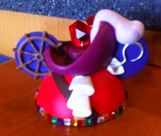 Disney Captain Hook Mickey Mouse Ears Hat Limited Edition Ornament
