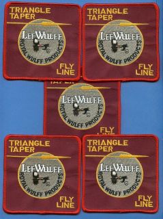 Lot Lee Wulff Fly Line Bass Trout Fishing Patches