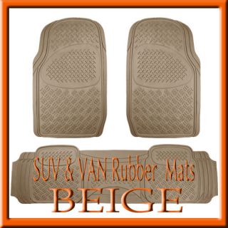   Seat Floor Liner Mat Custom Fit Gray 65072 Rubberized (Fits Sienna