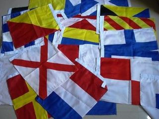 Naval Signal Flags & Pennants * 15 X 18 * Set of Total 40 flag 