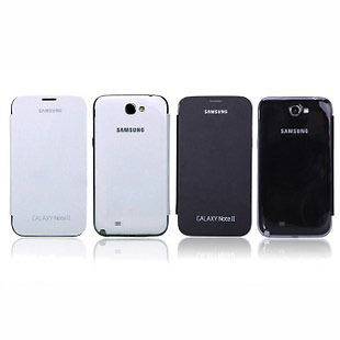   lot PU Leather Plastic Flip Case Cover For Samsung Galaxy Note 2 N7100
