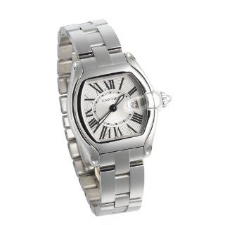Cartier Womens W62016V3 Roadster Stainless Steel Watch Watches 