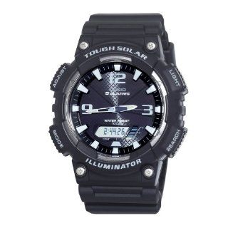 Casio Mens AQ S810W 1AV Solar Sport Combination Watch Watches 