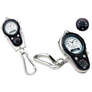 Colibri CXGEAR Lock Clip Key Ring w/Watch Sport Design Digital Watch 