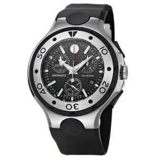   800 Black Thermoresin Strap Chronograph Watch Watches 