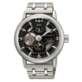 Orient Mens YFH04001B Star Retro Future Black Automatic Watch 