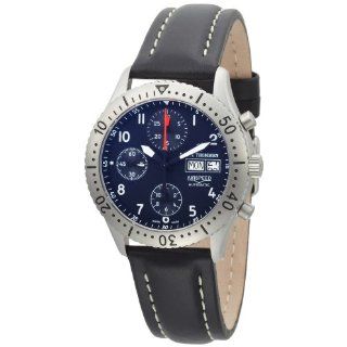 Revue Thommen Mens 16007.6135 Airspeed Classic Automatic Blue Dial 