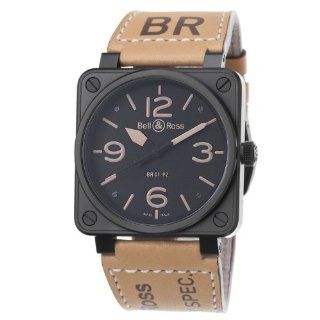   HERITAGE Avation Black Dial and Brown Strap Watch Watches 