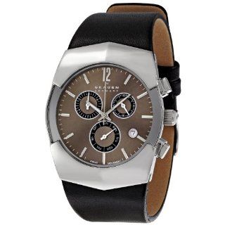 Skagen Mens SK581XLSLM Black Label Black Dial Watch Watches  