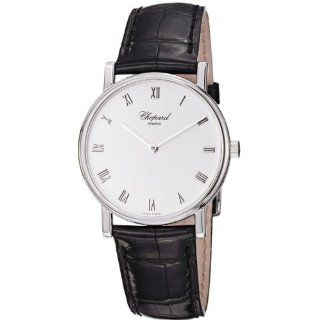    5001 Classic Slim Black Leather Strap Watch Watches 