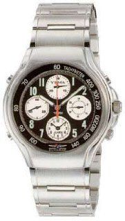   Silver tone Alarm Chronograph Watch. Model YE969 Watches 