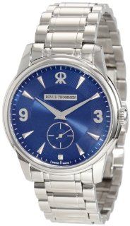 Revue Thommen Mens 15005.3136 Slimline Manual Blue Watch Watches 