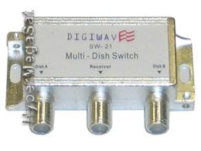 SW21 Satellite Switch Dishnetwork Bell Bev FTA SW 21