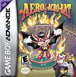 Aero the Acrobat Nintendo Game Boy Advance, 2002