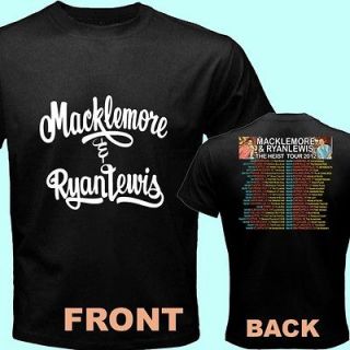 Macklemore And & X Ryanlewis The Heist World CD Tour Date 2012 Tee T 