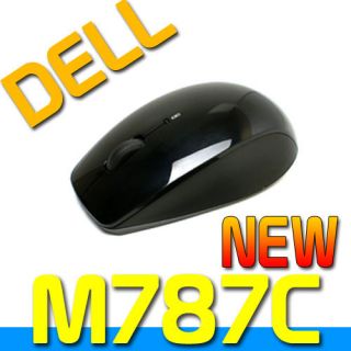 NEW Genuine Dell Wireless Black Optical Scroll Mouse M787C 810 000814