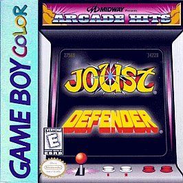 Joust & Defender ARCADE HITS Nintendo Game Boy Color GBC