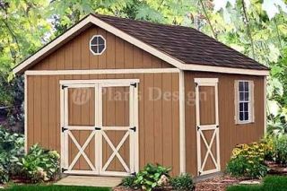 storage shed plans in Yard, Garden & Outdoor Living