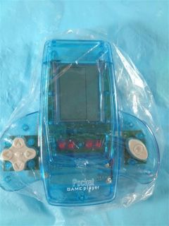   Clear Blue POCKET GAME PLAYER Video Game 11 Games 15 Speeds per game