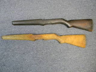 SUPER DEAL SET OF 2 M1 GARAND WOOD STOCKS SOLD AS IS