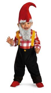 Garden Gnome Infant CHILD Costume Size 12 18 Months NEW