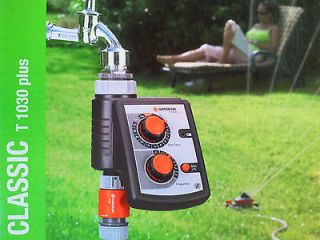gardena classic t1030 plus auto gardening tap water timer irrigation 
