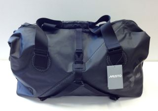 Musto Black Yatch Holdall bag perfect for long tips and vacations