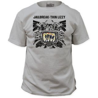 NEW Thin Lizzy Jailbreak US Tour 1976 Band Logo Name Rock Sizes T 