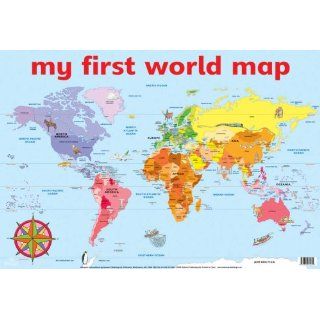 My First World Map Wall Chart (Wall Charts)
