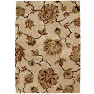 Orian Rugs Como Bisque 6 ft. 7 in. x 9 ft. 8 in. Area Rug 238266 at 