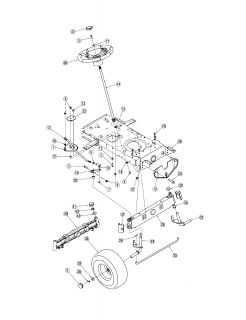 TROYBILT Tractor 42 deck Parts  Model 13AN77TG766  PartsDirect 