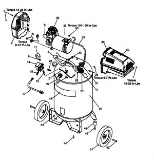 Model # 919167311 Craftsman Air compressor   Pump assy (23 parts)
