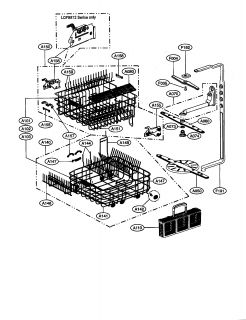 LG Dishwasher Cabinet Parts  Model LDF8812ST  PartsDirect