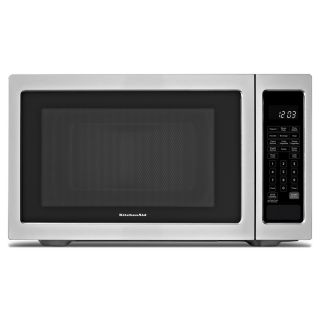 Shop KitchenAid 1.6 cu ft 1200 Watt Countertop Microwave (Stainless 