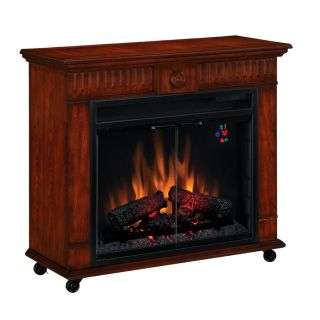 Ver Chimney Free 31 in Vintage Cherry Electric Fireplace at Lowes