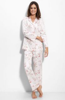 Carole Hochman Brushed Back Satin Pajamas  